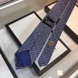Hermes Replica Mens Silk Tie Geometric Pattern