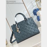 Louis Vuitton OnTheGo PM Monogram Empreinte Shimmery Ink M45653 Bag