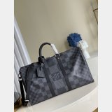 Louis Vuitton 7 Star Keepall Bandoulière 50 Damier Graphite Canvas N50016