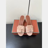 Loro Piana Summer Charms Heel Sandal