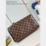 Louis Vuitton Luxury Copy M12243 Speedy Soft 30 Dark Monogram Bag