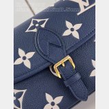Wholesale Cheap Replica Sunglasses  Diane Navy Fashion M47161 Louis Vuitton Knockoff Bag