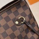 Louis Vuitton Damier Canvas Neverfull MM Bags 32CM Pink N40598