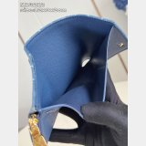 Louis Vuitton M13212 Victorine Wallet Monogram Denim Women Bag