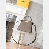 Top Fendi Peekaboo I See U Petite Calf leather Bag
