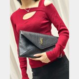 Luxury Saint Laurent Envelope Pouch Flap Cassander 769307 Bag