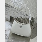 Prada Cleo brushed leather shoulder bag