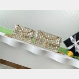 Inspired Metallized AS4797 & AS4795 Mini Flap Bag