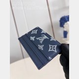 Inspired Brazza Multiple Pocket Organizer Zippy Wallet Vertical LV Bag