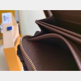 Louis Vuitton Wholesale N63070 Zippy Coin Purse Damier Ebene