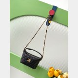 Perfect Replica Chain AP4484 Gabrielle Black Handbag