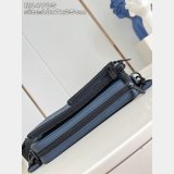 Louis Vuitton Trio Messenger G65 AAA+ M14785 Copy Navy Blue Bags