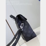 Nano Steamer Monogram Eclipse M82774 Knock Off Louis Vuitton Bag