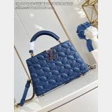Louis Vuitton Capucines MM Capucines M48865 Blue Bag