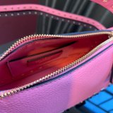 Small Rockstud Grainy Calfskin Crossbody Bag