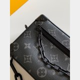 Louis Vuitton Mini Soft Trunk Bag Black M44735 Best Sale