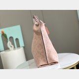 LOUIS VUITTON MAHINA M53188 HANDBAGS grey/pink/black