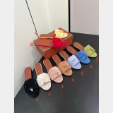 Loro Piana Summer Charms Sandal Suede Goatskin