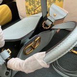 Valentino Garavani Alltime Small Grained Calfskin Handbag