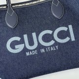 Gucci Totissima Shoulder Tote GG Denim 820481 UK Bag
