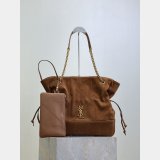 Saint Laurent Luxury 809824 Jamie Shopping Lambskin Bag