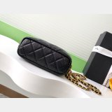Perfect Replica Chain AP4484 Gabrielle Black Handbag