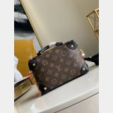 Louis Vuitton Replica M45571 Monogram Canvas Leather Petite