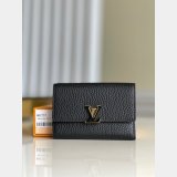 UK Louis Vuitton Best M62157 Capucines Wallet Luxury Taurillon Leather
