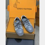 LV Sneakerina Leather and Suede