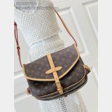 Luxury Louis Vuitton Monogram Saumur MM M40710 Shoulder Bag