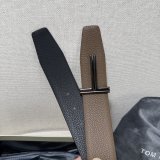 TOM FORD Leather Reversible T Belt 38mm