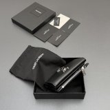 SAINT LAURENT MATELASSE GRAIN LEATHER WALLET 582296