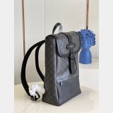 Wholesale Louis Vuitton 1:1 Replica m45913 Saumur Backpack Monogram Eclipse Canvas