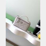 Long Vanity With Chain Luxury Grained Shiny AP4933 Bag