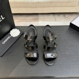 CC 26 Shiny Calfskin Sandals