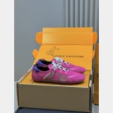 LV Sneakerina Leather and Suede