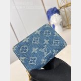 Lou Wallet Monogram Denim M83160 Wholesale Louis Vuitton Designer Bag