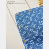 Louis Vuitton High Quality M13319 Dauphine Soft GM Monogram Denim Bag