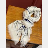 7 Star Top Replicas Double C Grid Square Scarf