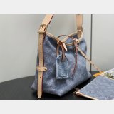 Louis Vuitton M13289 CarryAll MM Monogram Denim Copy Women Bag