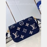 Wholesale Cheap Replica Sunglasses  Diane Navy Fashion M47161 Louis Vuitton Knockoff Bag