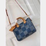 LVS Replica Prefall 2024 Louis Vuitton Damier Denim 3D N40700 Bag