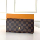 AAA+ LV N60114/N63209 Sarah Wallet Damier Ebene