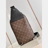 Wholesale Fake Louis Vuitton Avenue M46327 Slingbag Monogram Macassar Canvas