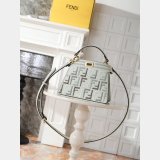 Top Fendi Peekaboo I See U Petite Calf leather Bag