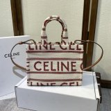 Duplicate Celine CABAS SMALL Canvas Tote Bag