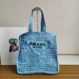 Top Quality PRADA Raffia tote bag Replica