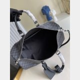 Louis Vuitton 7 Star Keepall Bandoulière 50 Damier Graphite Canvas N50016