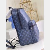 Louis Vuitton 7 Star Sprinter Backpack Monogram Shadow M45728 Blue Bags