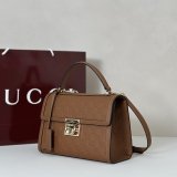 Gucci Top Quality 838998 Padlock Medium Top Handle Shoulder Bag